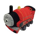 トーマス きかんしゃトーマス ジェームス ぬいぐるみ クッション ピロー まくら 抱き枕 グッズ おもちゃ Nickelodeon Thomas and Friends Plush Stuffed James Pillow Buddy Kids Super Soft Polyester Microfiber, 15 inch (Official Nickelodeon Product)