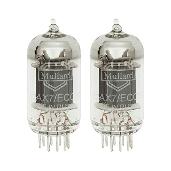 ムラード Mullard 真空管 ギター ベース アンプ 直輸入 Mullard 12AX7/ECC83, Matched Pair