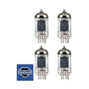 ムラード Mullard 真空管 ギター ベース アンプ 直輸入 Brand New Mullard Reissue ECC81 12AT7 Gain Matched Quad (4) Vacuum Tubes