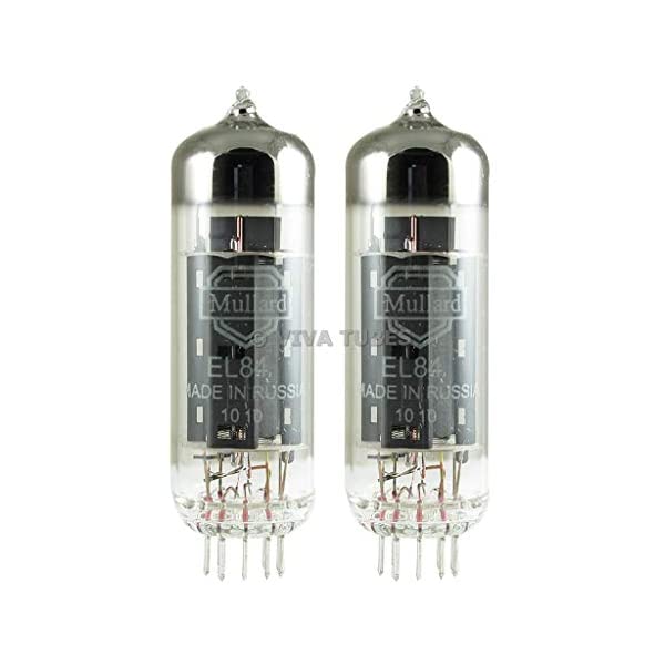 ムラード Mullard 真空管 ギター ベース アンプ 直輸入 Brand New Plate Current Matched Pair Mullard Reissue EL84 / 6BQ5 Vacuum Tubes