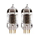 [h Mullard ^ M^[ x[X Av A Matched Pair (2x) Genalex Gold Lion 12AX7 tube (ECC83)