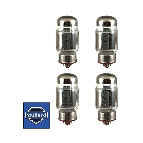 ムラード Mullard 真空管 ギター ベース アンプ 直輸入 New Plate Current Matched Quad (4) Mullard Reissue KT88 / 6550 Vacuum Tubes