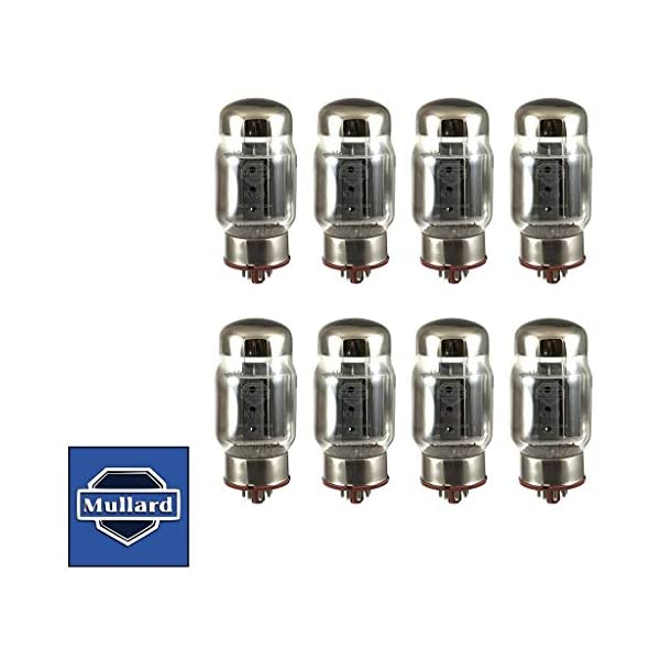 ムラード Mullard 真空管 ギター ベース アンプ 直輸入 New Plate Current Matched Octet (8) Mullard Reissue KT88 / 6550 Vacuum Tubes