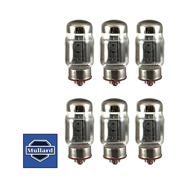 ムラード Mullard 真空管 ギター ベース アンプ 直輸入 New Plate Current Matched Sextet (6) Mullard Reissue KT88 / 6550 Vacuum Tubes