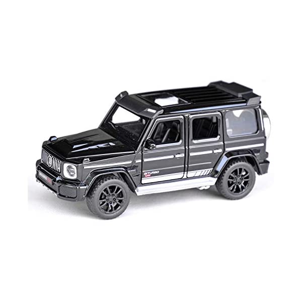 Qf uoX700 ZfXxc GNX fJ[ _CLXg ͌^ ~jJ[ ObY [ԏj v[g CeA X[p[J[ Tianmei 1:32 SUV Kids Toys Die-Cast Alloy Metal Car Model Collection Children Play Vehicle (BBS - Black)