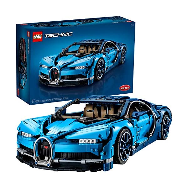 ブガッティ シロン モデルカー ダイキャスト 模型 ミニカー グッズ 納車祝い プレゼント インテリア スーパーカー LEGO Technic Bugatti Chiron 42083 Race Car Building Kit and Engineering Toy, Adult Collectible Sports Car with Scale Model Engine (3599 Pieces)