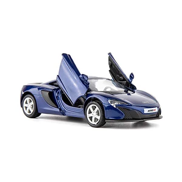 マクラーレン 650S モデルカー ダイキャスト 模型 ミニカー グッズ 納車祝い プレゼント インテリア スーパーカー TGRCM-CZ 1/36 Scale McLaren 650S Casting Car Model, Zinc Alloy Toy Car for Kids, Pull Back Vehicles Toy Car for Toddlersのサムネイル
