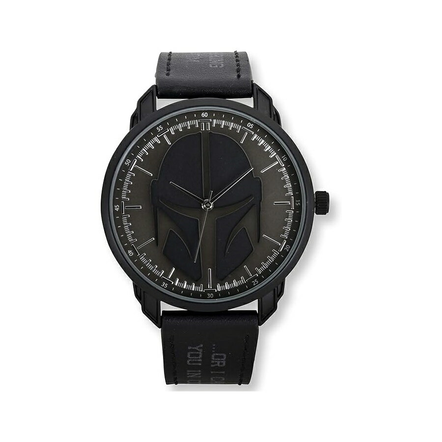 スターウォーズ マンダロリアン 腕時計 ヘルメット シンボル ウォッチ 817091 Accutime Watch Star Wars The Mandalorian Helmet Symbol Watch, 817091 グローグー ベビーヨーダ