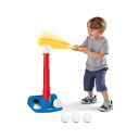 リトルタイクス Tボール ティーバッティング キッズ 子供用 おもちゃ 野球 練習用 ボール5個セット Little Tikes T-Ball Set (Red...