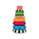 知育玩具 リング サークル 9ピースセット カラフル Sassy Stacks of Circles Stacking Ring STEM Learning T...