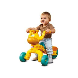 リトルタイクス 三輪車 キリン 乗用玩具 足けり 乗り物 ライドオン 子供用 キッズ 車 屋内 屋外 外遊び おうち時間 誕生日プレゼント 直輸入 Little Tikes Go and Grow Lil' Rollin' Giraffe, Ride on Giraffe Toddler Bike for Boys and Girls - 3 Wheel Ride on Toys