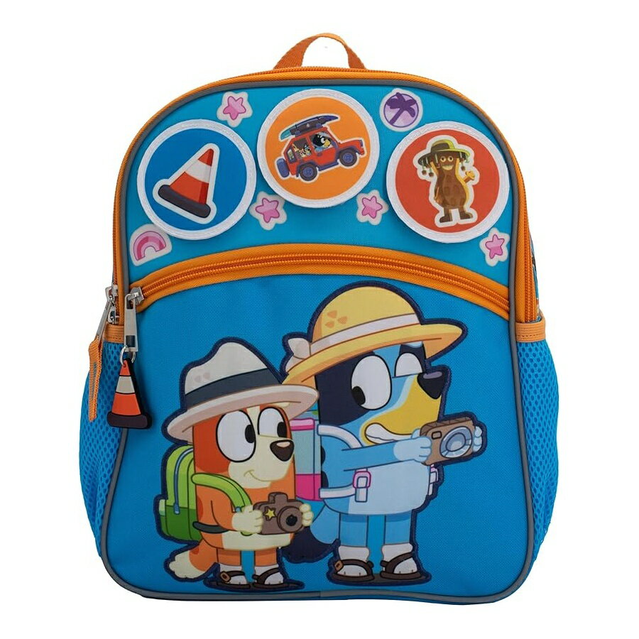 ブルーイー ビンゴ グッズ バックパック リュック バッグ プレゼント ギフト キッズ 12インチ ミニ 子供 スクール 幼稚園 AI ACCESSORY INNOVATIONS Bluey Interactive 12” Mini Backpack For Kids, Bluey Bingo School Bag for Pre School