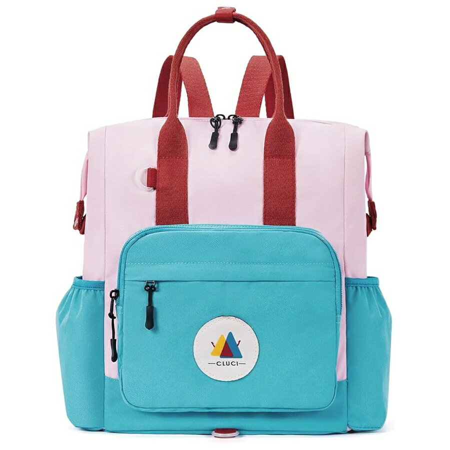 バックパック リュック バッグ プレゼント ギフト キッズ 幼児 マルチカラー ユニセックス 11 x 4.5 x 13インチ 1 リットル 幼稚園 学校 旅行 CLUCI Toddler Backpack, Multi Color, Unisex, 11 x 4.5 x 13 Inch, 1 Liter, Preschool Kindergarten Travel Backpack