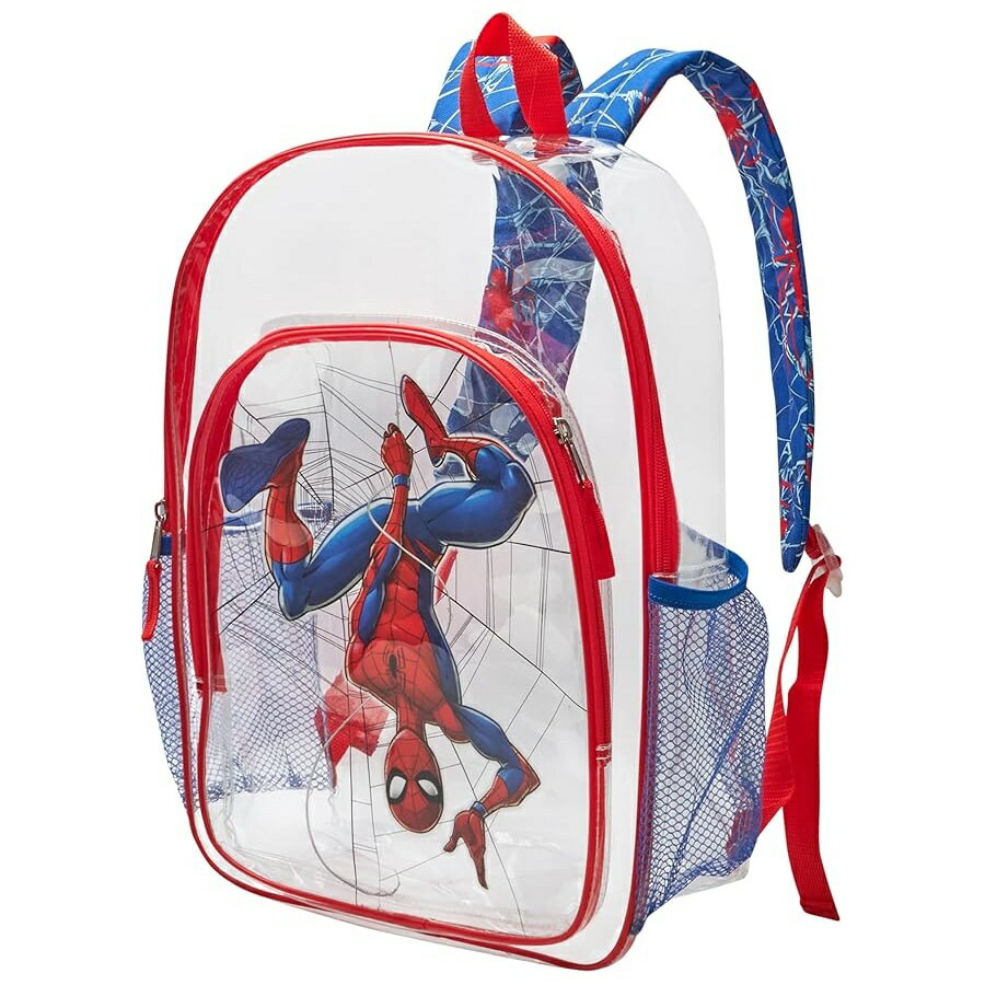 他の 人気商品 はこちら Fast Forward Spiderman Backpack - Water Resistant Clear Backpack for Kids School Bag with Padded Straps and Side Pockets, Size One Size, Blue SpidermanFast Forward スパイダーマン バックパック - 防水クリア バックパック 子供用 スクールバッグ パッド入りストラップとサイドポケット付き、サイズ フリー、ブルー スパイダーマン発送までの目安5〜15日　営業日以内に発送※12月、連休等は物流が混雑し、遅延する場合がございます。予めご了承ください。 商　品　情　報 メーカー 商品名（英語） Fast Forward Spiderman Backpack - Water Resistant Clear Backpack for Kids School Bag with Padded Straps and Side Pockets, Size One Size, Blue Spiderman 商品名（翻訳） Fast Forward スパイダーマン バックパック - 防水クリア バックパック 子供用 スクールバッグ パッド入りストラップとサイドポケット付き、サイズ フリー、ブルー スパイダーマン 商品詳細 ・高くスイングするスパイダーマン バックパック: このスパイダーマン バックパックで男の子にスーパーヒーローのプライドを見せましょう。目立つようにデザインされたこの透明なバックパックには、学校や外出時に持ち歩きたくなる楽しいスパイダーマンのプリントが施されています。シースルーの透明なバッグなので、必需品をすぐに見つけることができ、すべてを安全かつスタイリッシュに保ちます。 3 年以上の使用を目的としています。・大きなミッション用のクリア バックパック: 広々としたメイン コンパートメントとメッシュのサイド ポケットで作られたこのスパイダーマンのクリア バック パックには、本、ランチ、アクション フィギュアなどを入れるスペースがあります。学生時代でも、週末の冒険でも、息子のランドセルがすべてに対応します。頑丈なデザインにより、この透明なバッグは忙しいスケジュールや大きな想像力にも耐えることができます。・子供用の防水バックパック：突然のこぼれや雨の日の驚きを心配する必要はありません。この透明なバックパックまたはスパイダーマンのバックパック ヒーローは耐水性があり、どこでスイングしてもギアを濡れた状態に保ちます。授業に行くときも博物館に行くときも、孫の透明なバックパックは、動きを遅らせることなく、いつでもアクション満載の一日を過ごす準備ができています。・快適なシースルーバッグ：調節可能なパッド入りストラップにより、この子供用スパイダーマン バックパックは、すべての若いウェブスリンガーが必要とする快適なフィット感を実現します。軽量で、実際の冒険用に作られたこの子供用バックパックは、甥っ子が毎日の必需品を持ち運ぶ際に快適に保ちます。大小を問わず、どんな任務にも十分な強度を備えたキッズバッグです。・学校用キッズクリアバックパック：学校のホールに面していても、動物園への旅行に向かっていても、このバックパックは息子に必要な相棒です。透明なバッグとして最適なこの透明なバッグは、掃除や整理が簡単です。子供専用にデザインされたこの信頼できる透明なバッグに入れれば、お気に入りのスパイダーマンのヒーローをどこにでも持ち運ぶことができます。 ※メーカーより頂いた商品説明を翻訳しております。翻訳による差異はご了承ください。 ◆ 様々なギフトシーンにぴったりの商品を豊富に取り揃えております ◆ プレゼント　ギフト　クリスマス　母の日　父の日　記念日　誕生日　お誕生日　誕生日プレゼント　敬老の日　記念品　結婚記念日　メモリアルギフト　お祝い　出産祝い　結婚式　結婚祝い　御祝　披露宴　引き出物　引出物　ウェディングギフト　ブライダルギフト　景品　賞品　コンペ景品　ゴルフコンペ　粗品　お中元　御中元　お歳暮　御歳暮　残暑見舞い　引越し　引っ越し祝い　引越し祝い　贈答品　入園祝い　入学祝い　卒業祝い　成人式　就職祝い　昇進祝い　定年退職記念　還暦祝い　卒業記念品　内祝　お返し　お礼　御礼　お祝い返し