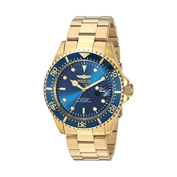インビクタ 腕時計 INVICTA インヴィクタ 時計 プロダイバー Invicta Men's 'Pro Diver' Quartz and Stainless Steel Diving Watch, Color Gold-Toned (Model: 23388)