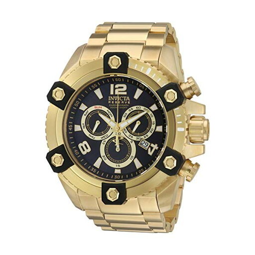 インビクタ 腕時計 INVICTA インヴィクタ 時計 リザーブ Invicta Men's 'Reserve' Swiss Quartz Stainless Steel Casual Watch, Color Gold-Toned (Model: 15827) インビクタ 腕時計 INVICTA インヴィクタ 時計 リザーブ Invicta Men's 'Reserve' Swiss Quartz Stainless Steel Casual Watch, Color Gold-Toned (Model: 15827)