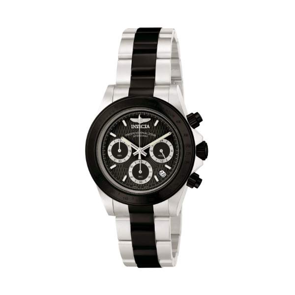 インビクタ 腕時計 INVICTA インヴィクタ 時計 スピードウェイ Invicta Men's 6934 Speedway Collection Chronograph Black and Silver Stainless Steel Watch