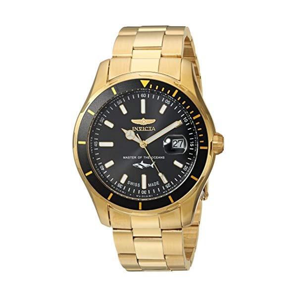 TISSOT - インビクタ 腕時計 INVICTA インヴィクタ 時計 プロダイバー Invicta Men's 'Pro Diver' Quartz Stainless Steel Casual Watch, Color:Gold-Toned (Model: 25810)