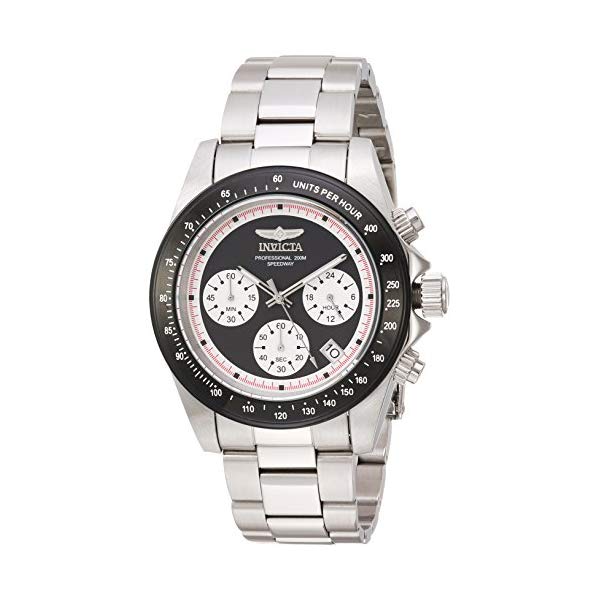 BVLGARI - インビクタ 腕時計 INVICTA インヴィクタ 時計 スピードウェイ Invicta Men's 'Speedway' Quartz Stainless Steel Casual Watch, Color:Silver-Toned (Model: 23120)