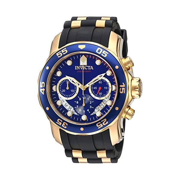 インビクタ 腕時計 INVICTA インヴィクタ 時計 プロダイバー Invicta Men's 'Pro Diver' Quartz Stainless Steel and Silicone Watch, Color:Black (Model: 21929)