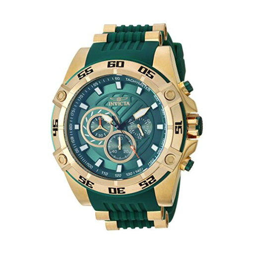 インビクタ 腕時計 INVICTA インヴィクタ 時計 スピードウェイ Invicta Men's 'Speedway' Quartz Stainless Steel and Silicone Casual Watch, Color:Green (Model: 25509) インビクタ 腕時計 INVICTA インヴィクタ 時計 スピードウェイ Invicta Men's 'Speedway' Quartz Stainless Steel and Silicone Casual Watch, Color:Green (Model: 25509)