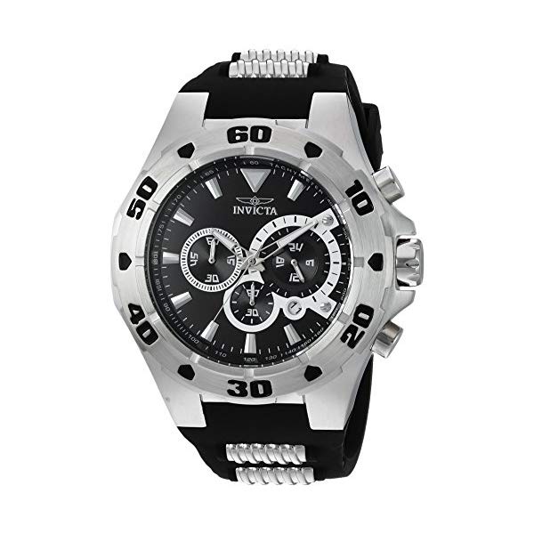 インビクタ 腕時計 INVICTA インヴィクタ 時計 プロダイバー Invicta Men's 'Pro Diver' Quartz Stainless Steel and Polyurethane Casual Watch, Color:Two Tone (Model: 24676)