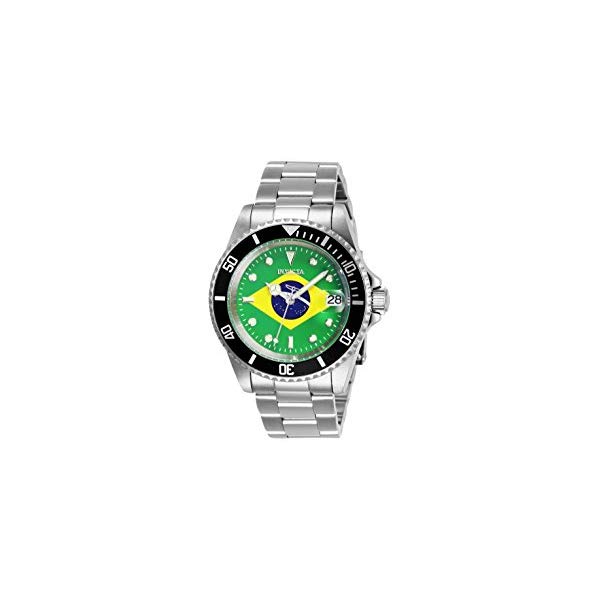 インビクタ 腕時計 INVICTA インヴィクタ 時計 プロダイバー ブラジル Invicta Pro Diver Limited World Soccer Brazil Edition Automatic Mens Watch 28699