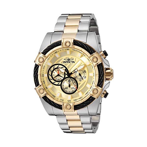 インビクタ 腕時計 INVICTA インヴィクタ 時計 ボルト Invicta Men's 'Bolt' Quartz Stainless Steel Casual Watch, Color Two Tone (Model: 25518)