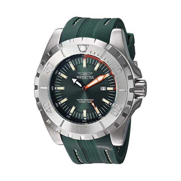 インビクタ 腕時計 INVICTA インヴィクタ 時計 プロダイバー Invicta Men's 'Pro Diver' Quartz Stainless Steel and Polyurethane Casual Watch, Color Green (Model: 23738)