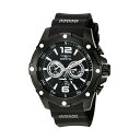 インビクタ 腕時計 INVICTA インヴィクタ 時計 フォース Invicta Men's 19662 I-Force Analog Display Swiss Quartz Black Watch