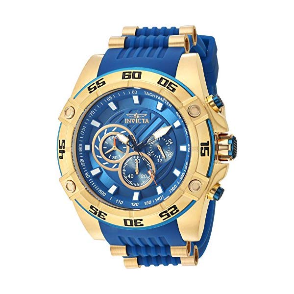 インビクタ 腕時計 INVICTA インヴィクタ 時計 スピードウェイ Invicta Men's 'Speedway' Quartz Stainless Steel and Silicone Casual Watch, Color Blue (Model: 25508)