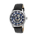 CrN^ rv INVICTA CBN^ v IuWF D A[g Invicta Men's 'Objet d'Art' Automatic Stainless Steel and Leather Casual Watch, Color:Black (Model: 22640)