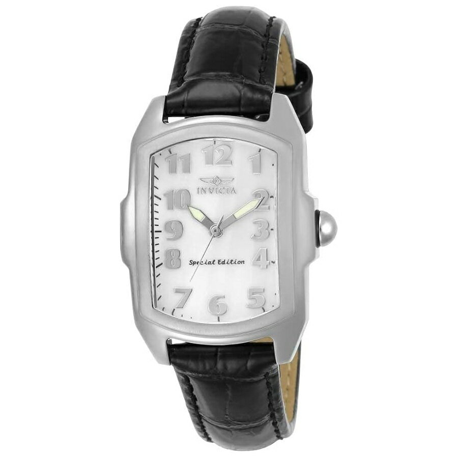 他の インヴィクタ はこちら Invicta Women's 5168 Baby Lupah Collection Mother-of-Pearl Dial Shiny Leather Interchangeable Watch Setインヴィクタ レディース 5168 ベビー ルパー コレクション マザーオブパール ダイヤル シャイニー レザー 交換可能時計セット発送までの目安5〜15日　営業日以内に発送※12月、連休等は物流が混雑し、遅延する場合がございます。予めご了承ください。 商　品　情　報 メーカー Invicta 商品名（英語） Invicta Women's 5168 Baby Lupah Collection Mother-of-Pearl Dial Shiny Leather Interchangeable Watch Set 商品名（翻訳） インヴィクタ レディース 5168 ベビー ルパー コレクション マザーオブパール ダイヤル シャイニー レザー 交換可能時計セット 商品詳細 ・ステンレススチールケース 直径29mm×厚さ10.5mm。ホワイトダイヤル。夜光針・スイス製クォーツムーブメント、763キャリバー。タイで組み立てられています。 SR621SWバッテリー付属。時計の重量：93グラム・交換可能なレザーストラップ - ブラック、グリーン、ブラウン、ホワイト、ピンク、長さ194mm x 幅16mm。バックルクラスプ・フレイムフュージョンクリスタル;プッシュ/プルリューズ; 30メートル防水：手洗いや軽い水しぶきに適しています。水泳やダイビングには適していません。 ※メーカーより頂いた商品説明を翻訳しております。翻訳による差異はご了承ください。 ◆ 様々なギフトシーンにぴったりの商品を豊富に取り揃えております ◆ プレゼント　ギフト　クリスマス　母の日　父の日　記念日　誕生日　お誕生日　誕生日プレゼント　敬老の日　記念品　結婚記念日　メモリアルギフト　お祝い　出産祝い　結婚式　結婚祝い　御祝　披露宴　引き出物　引出物　ウェディングギフト　ブライダルギフト　景品　賞品　コンペ景品　ゴルフコンペ　粗品　お中元　御中元　お歳暮　御歳暮　残暑見舞い　引越し　引っ越し祝い　引越し祝い　贈答品　入園祝い　入学祝い　卒業祝い　成人式　就職祝い　昇進祝い　定年退職記念　還暦祝い　卒業記念品　内祝　お返し　お礼　御礼　お祝い返し