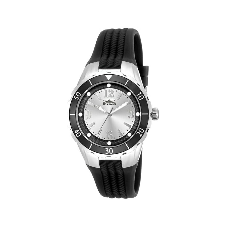 Rakuten - インヴィクタ レディース 17482 エンジェル アナログ ディスプレイ クォーツ ブラック ウォッチ Invicta Women's 17482 Angel Analog Display Quartz Black Watch