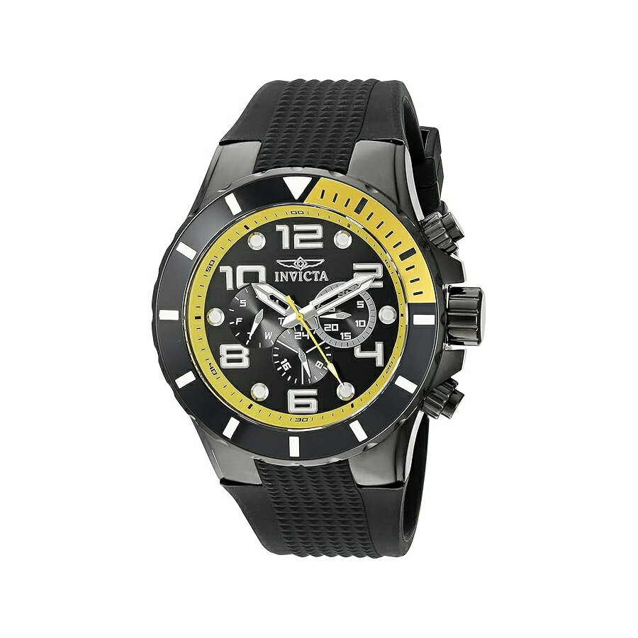 樂天商城 - メンズ 18741 プロ ダイバー アナログ ディスプレイ スイス クォーツ ブラック ウォッチ Invicta Men's 18741 Pro Diver Analog Display Swiss Quartz Black Watch