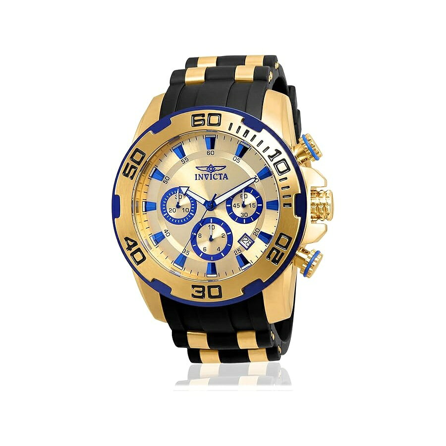 インヴィクタ メンズ 22308 プロ ダイバー アナログ ディスプレイ クォーツ ツートン ウォッチ Invicta Men's 22308 Pro Diver Analog Display Quartz Two Tone Watch