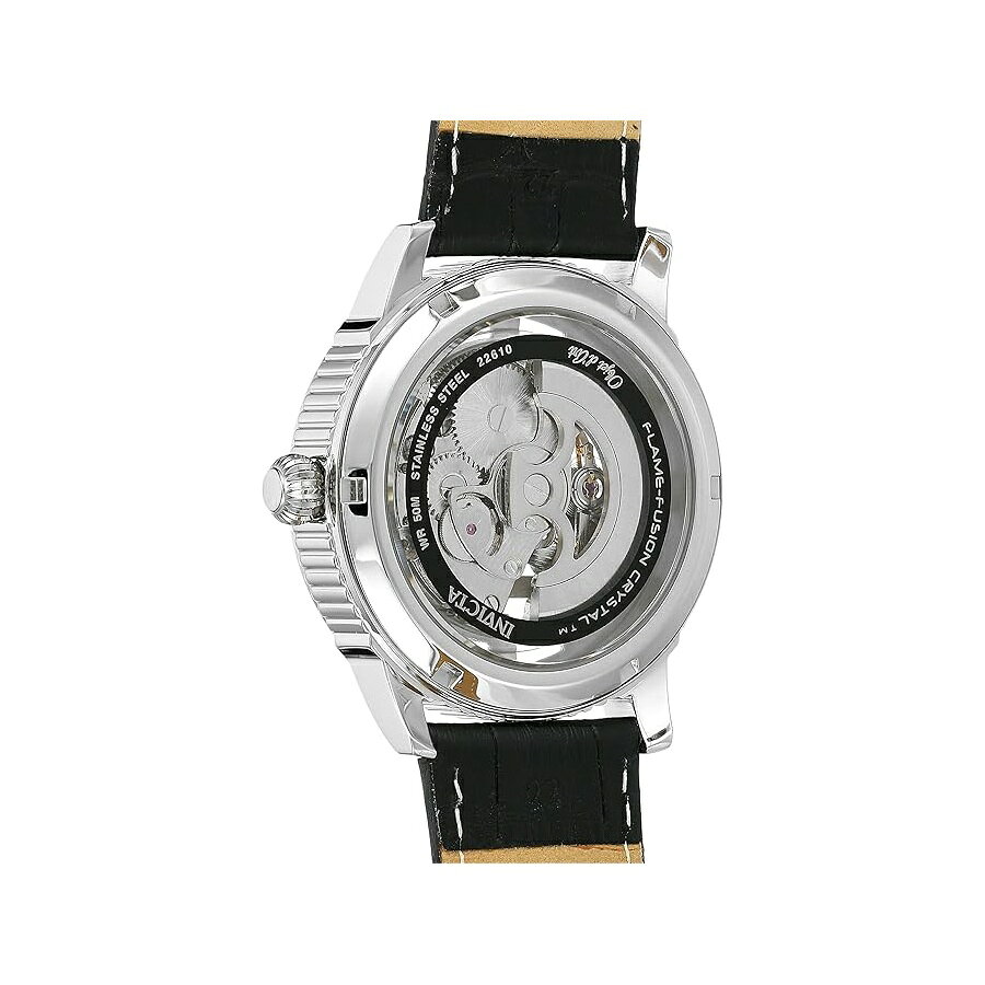 i-selectionのインヴィクタ メンズ 22610 オブジェ D アート アナログ ディスプレイ 自動巻き ブラック ウォッチ Invicta Men's 22610 Objet D Art Analog Display Automatic Self Wind Black Watch｜アングル2