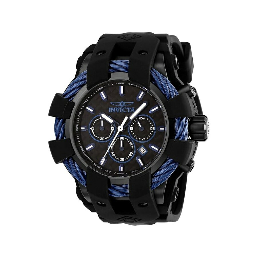 TISSOT - インヴィクタ メンズ 23855 ボルト アナログ ディスプレイ クォーツ ブラック ウォッチ Invicta Men's 23855 Bolt Analog Display Quartz Black Watch