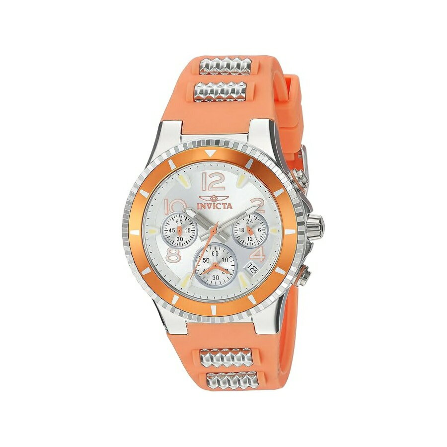 Rakuten - インヴィクタ レディース 24190 BLU アナログディスプレイ クォーツ ピンク ウォッチ Invicta Women's 24190 BLU Analog Display Quartz Pink Watch