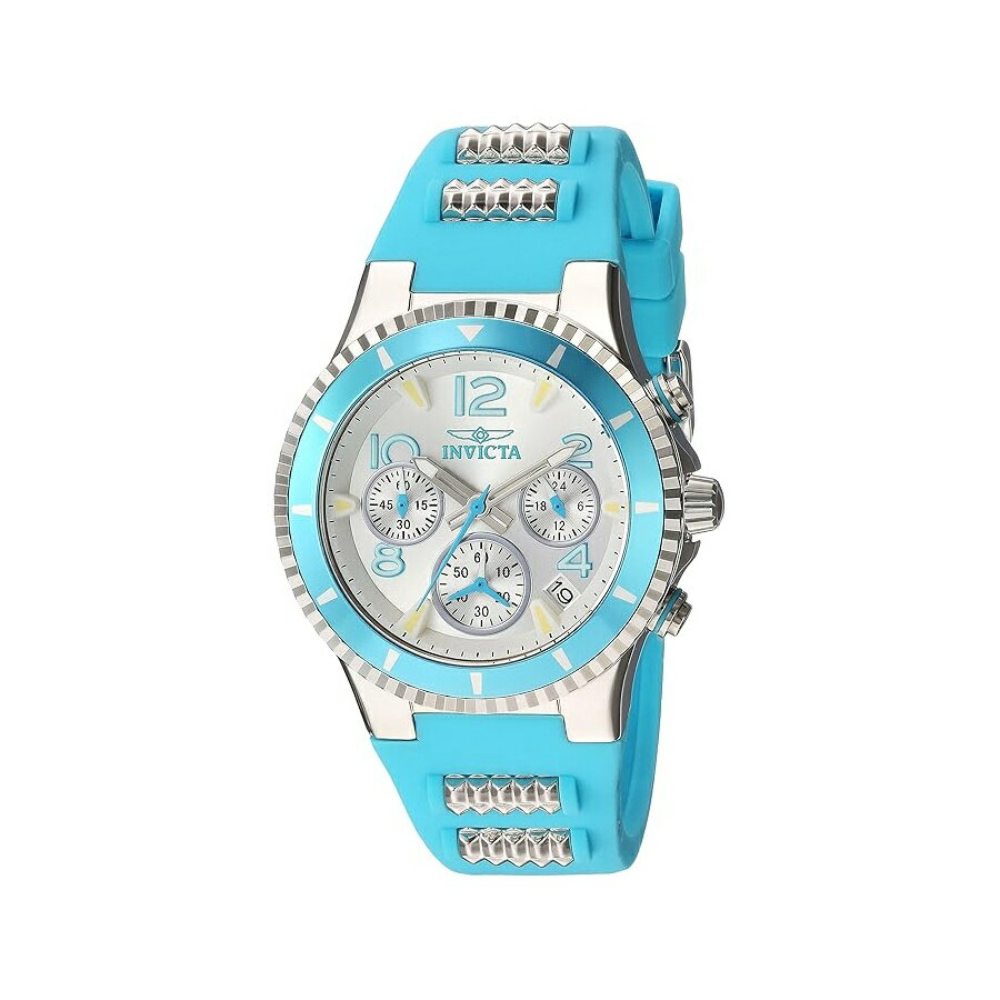 Rakuten - インヴィクタ レディース 24191 BLU アナログ ディスプレイ クォーツ ブルー 腕時計 Invicta Women's 24191 BLU Analog Display Quartz Blue Watch