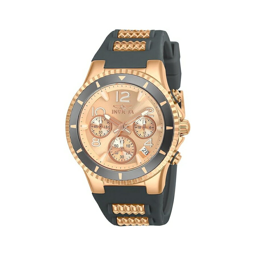 OMEGA - Invicta レディース 24189 BLU アナログ表示クォーツ ツートン ウォッチ Invicta Women's 24189 BLU Analog Display Quartz Two Tone Watch