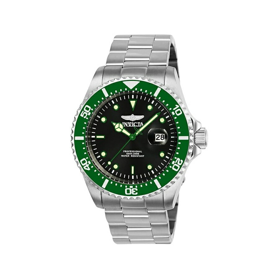 LANCASTER - Invicta メンズ 2019 プロ ダイバー アナログ ディスプレイ クォーツ シルバー ウォッチ Invicta Men's 22019 Pro Diver Analog Display Quartz Silver Watch