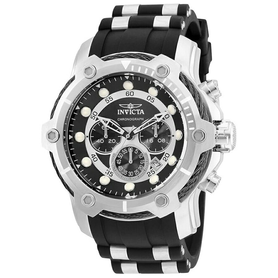 乐天商城 - インヴィクタ メンズ ボルト クォーツ クロノグラフ ウォッチ Invicta Men's Bolt Quartz Chronograph Watch