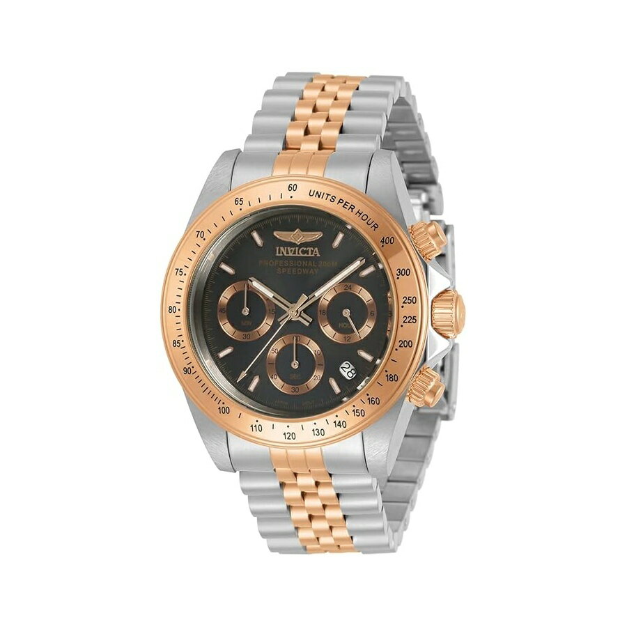 Other - インヴィクタ 30993 メンズ スピードウェイ ブラックとローズゴールドダイヤル クロノウォッチ Invicta 30993 Men's Speedway Black and Rose Gold Dial Chrono Watch