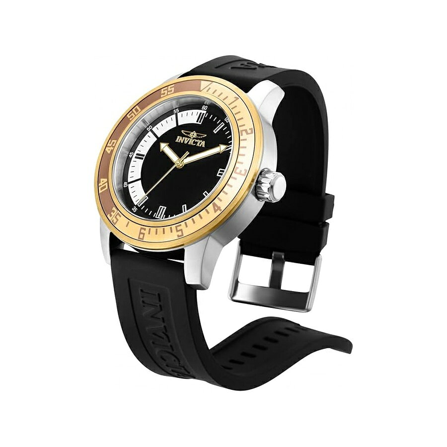 i-selectionのインヴィクタ メンズ スペシャルティ シリコン クォーツ ウォッチ Invicta Men's Specialty Silicone Quartz Watch｜アングル2