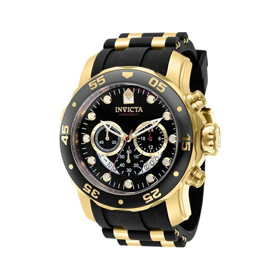 インヴィクタ メンズ 37229 プロ ダイバー クォーツ クロノグラフ ブルー レッド ダイヤル ウォッチ Invicta Men's 37229 Pro Diver Quartz Chronograph Blue, Red Dial Watch