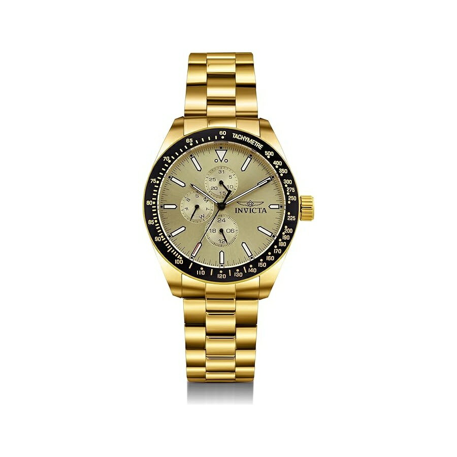 Rakuten - インヴィクタ アビエーター ステンレススチール メンズ クォーツ ウォッチ 45mm Invicta Aviator Stainless Steel Men's Quartz Watch 45mm