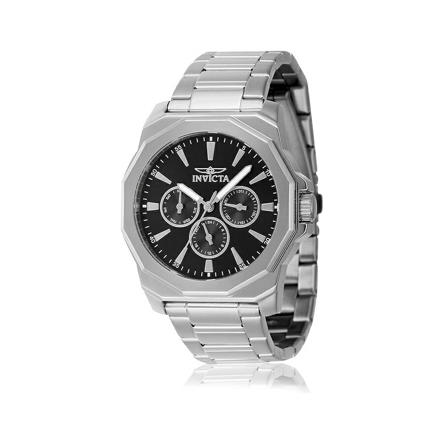 Rakuten - インヴィクタ スピードウェイ ステンレススチール メンズ クォーツ時計 42mm Invicta Speedway Stainless Steel Men's Quartz Watch 42mm