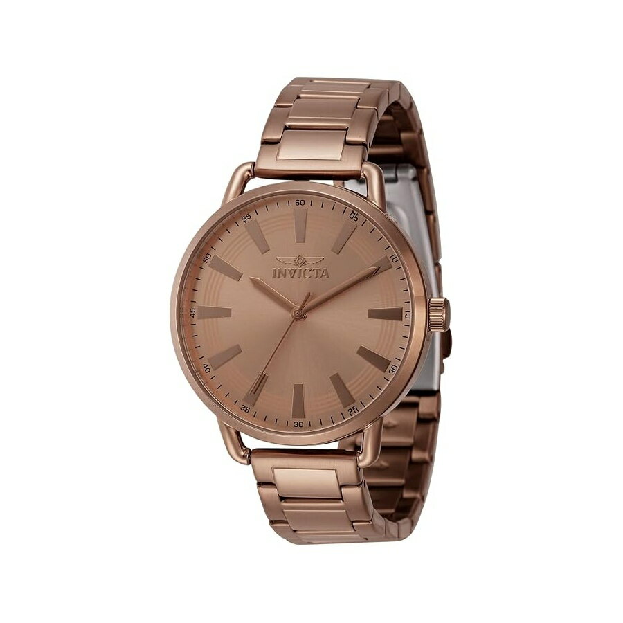 Rakuten - インヴィクタ レディース ワイルドフラワー 38mm ステンレススチール クォーツ時計 Invicta Lady's Wildflower 38mm Stainless Steel Quartz Watch