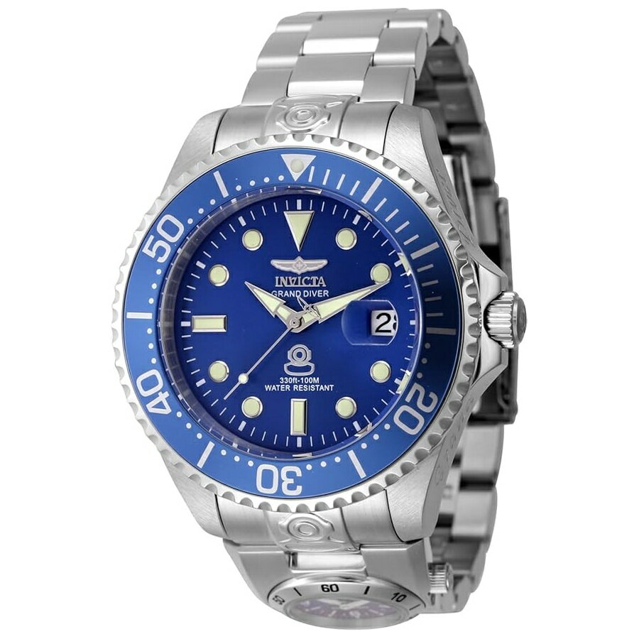 乐天商城 - インヴィクタ プロ ダイバー メンズ 47mm ステンレススチール スチール ブラック ダイヤル NH35A 自動巻き Invicta Pro Diver Men 47mm Stainless Steel Steel Black dial NH35A Automatic